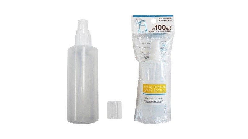 アルコール対応スプレーボトル100ml