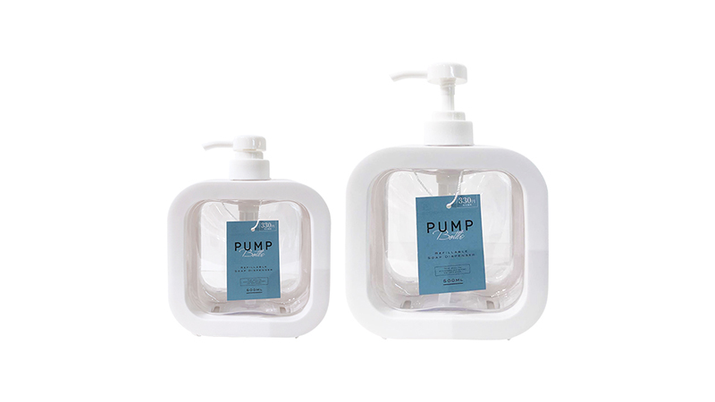 ポンプボトルスクエア　５００ｍｌ