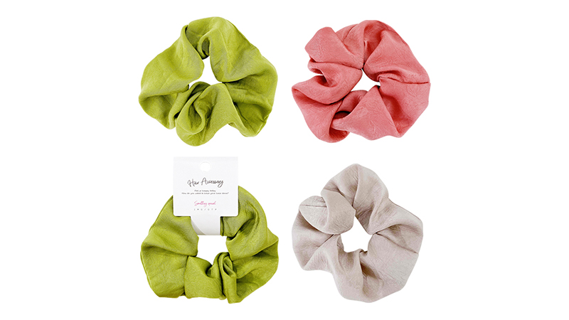 シュシュ サテン マット