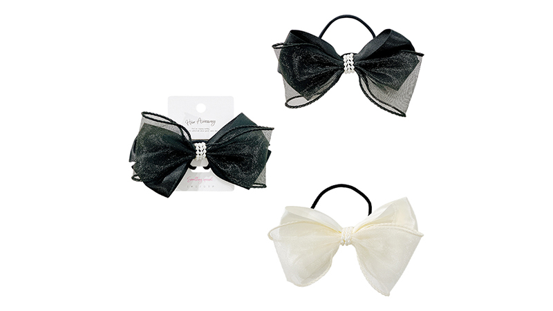 リボンポニー　サテンオーガンジー