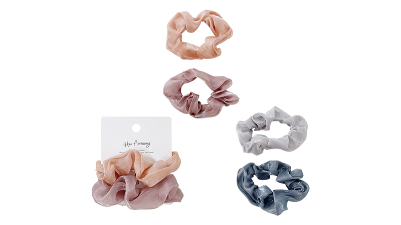 光沢シュシュ　2P