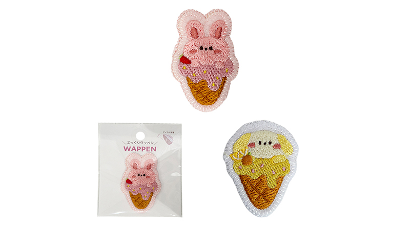 ぷっくりワッペン