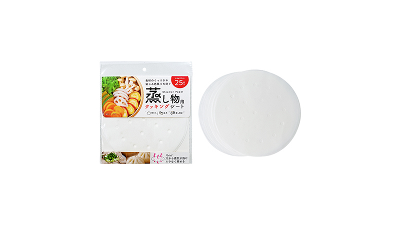 蒸し器用クッキングシート　２５枚入
