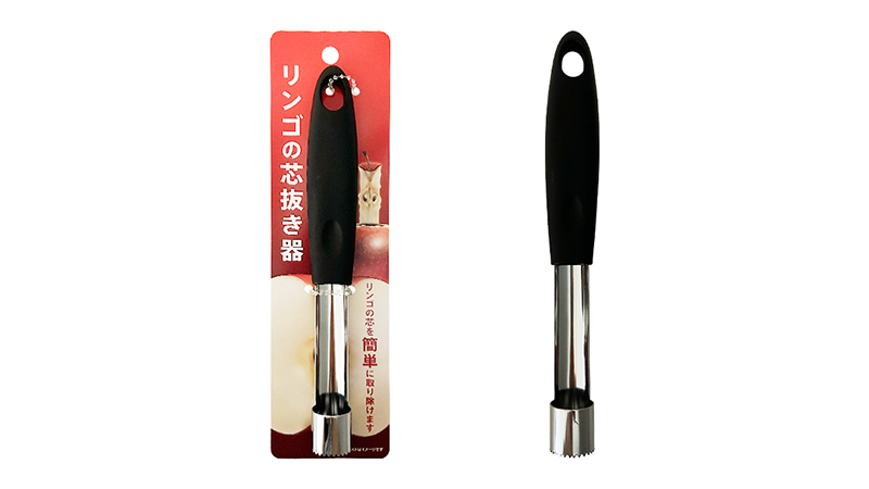 リンゴの芯抜き器